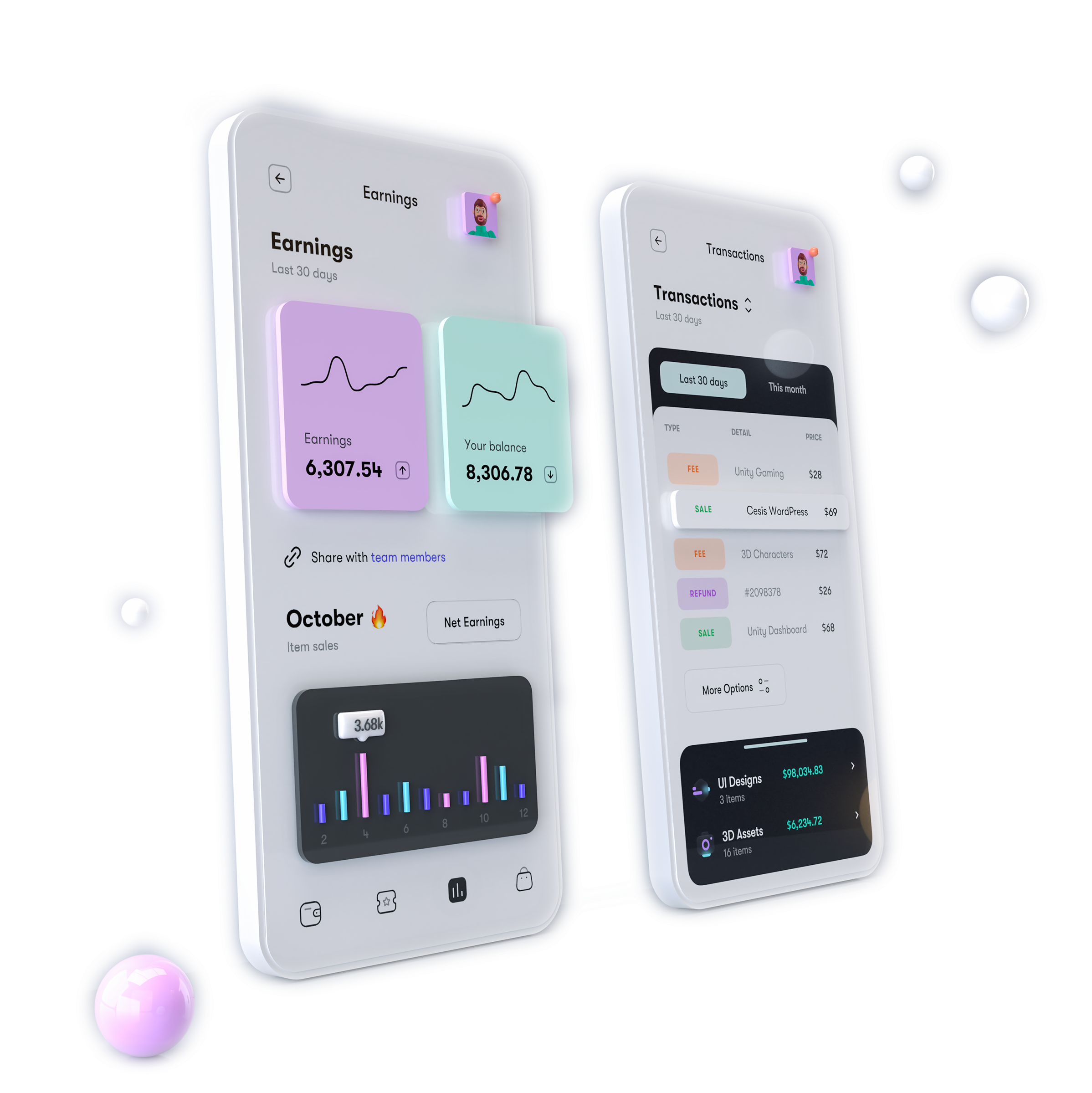 post purchase upsell application mockup